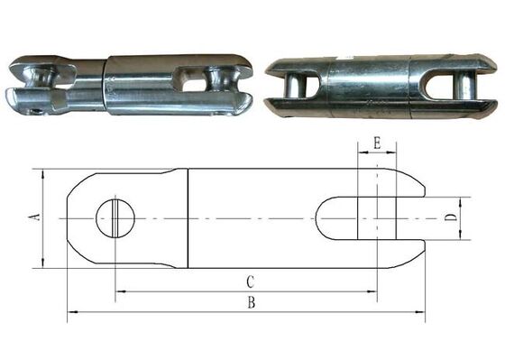 Joints pivotants lourds pour une rotation à 360 degrés avec une charge nominale de 5-250KN dans les lignes aériennes et les dispositifs de sous-station