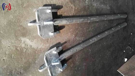 Tête professionnelle pour trois conducteurs avec une charge nominale de 100-180KN, une géométrie triangulaire précise et un alliage d'aluminium résistant à la corrosion