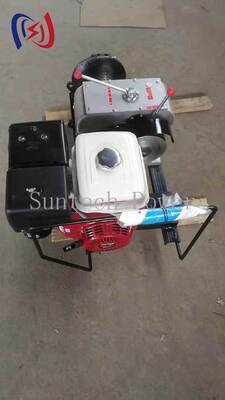 Winch professionnel de 4,04 à 9,6 kW pour le tirage de câbles lourds et le câblage des conducteurs dans les travaux de lignes électriques