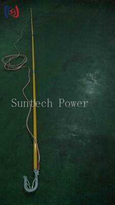 Câble de mise à la terre professionnel pour tension de 10 à 500 KV avec cuivre de 25 à 50 mm² et longueur totale de 1000 à 5500 mm pour une mise à la terre électrique sûre