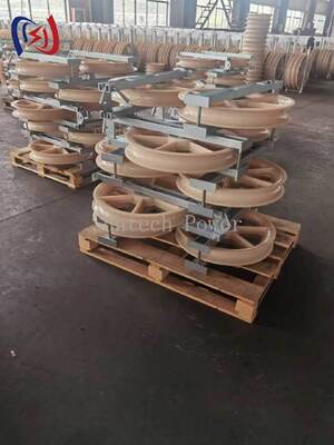 Blocs de chaîne de série 660 pour projets d'installation de lignes électriques haute tension et de lignes de chaîne OPGW