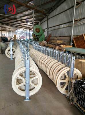 Blocs de chaîne de série 660 pour projets d'installation de lignes électriques haute tension et de lignes de chaîne OPGW