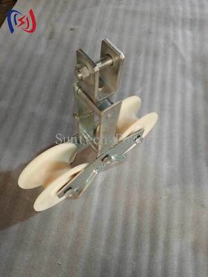 Treuil de tirage tandem professionnel pour l'installation simultanée de plusieurs conducteurs avec une charge nominale de 25KN et des poulies usinées avec précision