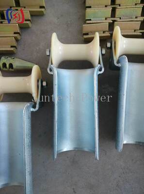 Rouleau de protection d'entrée de câble professionnel de la série D empêche les dommages de la veste de câble réduit le tirage de la friction Construction durable