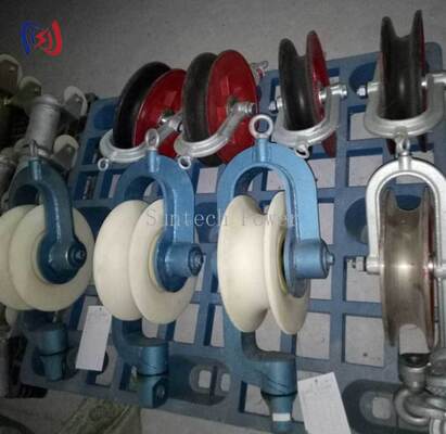 Bloc de câble enfoncé: bloc de câblage de conducteur anti-levé à charge lourde (10-40KN)
