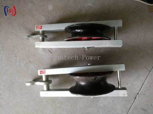 300KN High Speed Turning Pulley with Steel Sheave Reduces Friction