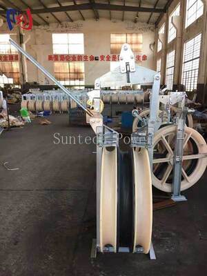 Helicopter Stringing Block for Guide Rope Installation | Multi Sheave Transmission Pulley