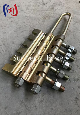 Grippe à corde en acier de type boulon anti-torsion Come Along 20-100KN pour la ligne de transmission avec 7-24 mm de diamètre