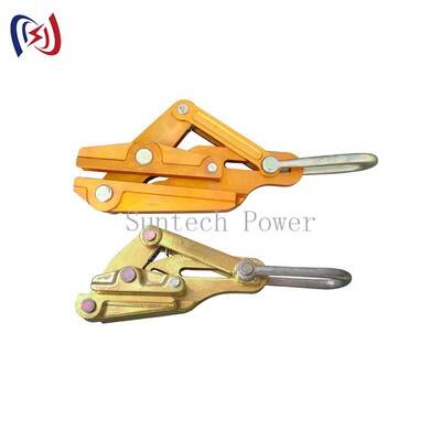 Alliage d'aluminium Come Along Clamp avec ouverture de mâchoire de 13 à 26 mm et charge nominale de 10 à 30 KN pour le câblage des lignes de transmission