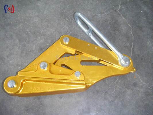 Alliage d'aluminium Come Along Clamp avec ouverture de mâchoire de 13 à 26 mm et charge nominale de 10 à 30 KN pour le câblage des lignes de transmission