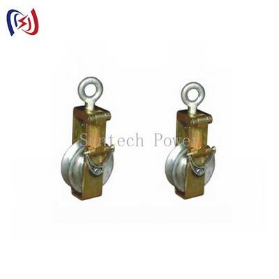 Bloc de câblage de conducteur avec une charge nominale de 30 à 80 KN et un diamètre de faisceau de 140 à 180 mm pour les travaux de ligne aérienne