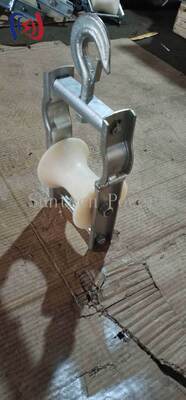 Bloc de câblage de conducteur 200 mm Max câble 5KN Charge nominale pour le travail de ligne aérienne