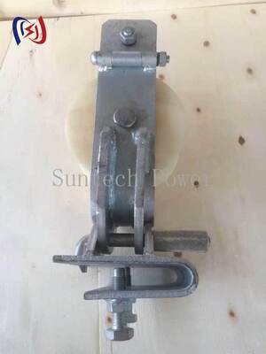 Bloc de câblage par conducteur en aluminium/sheave de nylon 20KN pour câblage à transmission tripartite