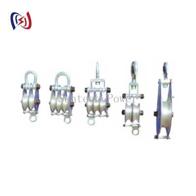 Bloc de levage en acier coulé durable avec charge nominale de 10 à 150 KN et options multi-boucles pour le levage lourd