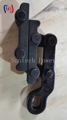 Pince à câble de terre parallèle avec pince à came, ouverture maximale de 13-26 mm et charge nominale de 10-30 KN pour la prise simultanée de deux fils