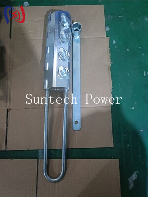 Pince à câble autobloquante en acier anti-torsion avec charge nominale de 20-100KN pour câbles de 7-24mm de diamètre