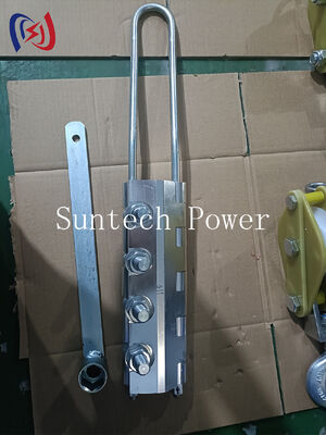 Pince à câble autobloquante en acier anti-torsion avec charge nominale de 20-100KN pour câbles de 7-24mm de diamètre