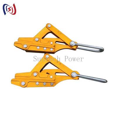 Pince de préhension pour conducteur OPGW en alliage d'aluminium haute résistance avec charge nominale de 16-45KN pour diamètre de câble de 8-20mm