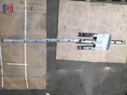 Plaque de tête pour conducteur à trois faisceaux avec charge nominale de 100-180KN en alliage d'aluminium de haute qualité et traitement de surface anodisé
