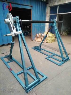 SIPZ support de bobine de câble modulaire 30-100KN support de tambour de conducteur d'assemblage sans outil