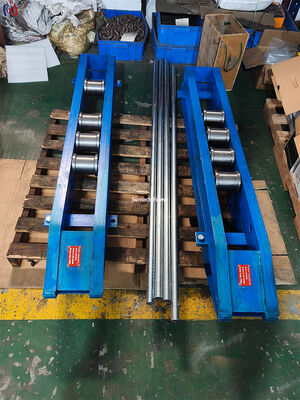 Plateforme de rotation de bobine de câble de la série HZT pour tambours de 500-2500 mm avec un poids maximal de tambour de 1500 kg