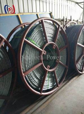 12 câbles anti-torsion 9-42 mm 54-817KN Force de rupture