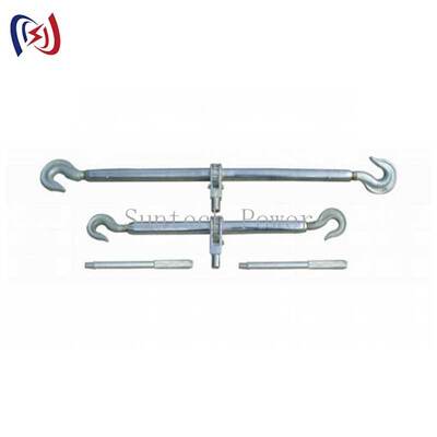 Fermeture à double crochet en acier 5-100KN outils de câblage galvanisés