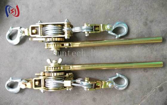Tendeur de fil à cliquet 10-30KN 1200-1500mm Outils de mise en tension de conducteurs forgés