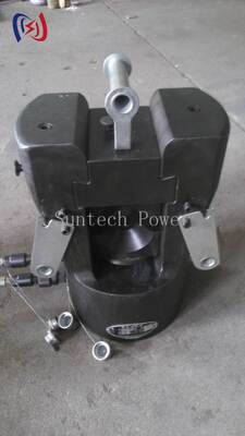 Tête de sertissage hydraulique 200T avec sertissage hexagonal pour fonctionnement de pompe à essence 80Mpa