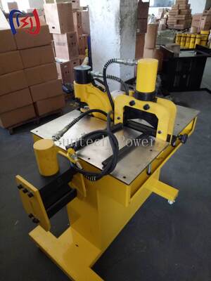 220V Four Function Hydraulic Busbar Machine with 270KN Bending Force for Cutting Punching and Bending