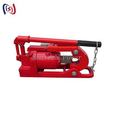 QY-48 Coupeuse de câbles en acier hydraulique 200KN 10-48mm Coupeuse de câbles hydrauliques pour câbles Guy
