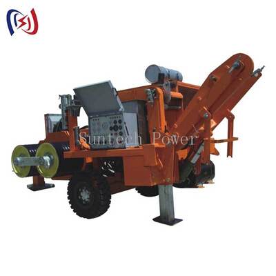 Tenseur hydraulique 90KN 4300KG Tenseur hydraulique de câble pour le déroulage de lignes aériennes