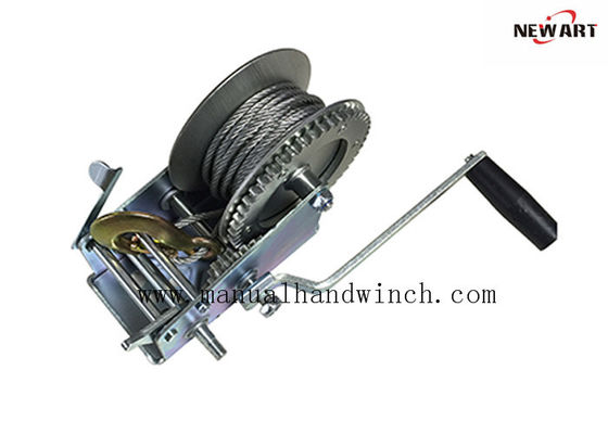 treuil résistant de la main 2500lbs, treuil d'usage universel pour le levage/remorque de bateau