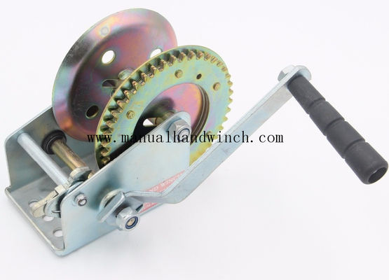 Treuil de Mini Steel Marine Manual Cable/treuil portatif de manivelle pour la remorque de bateau