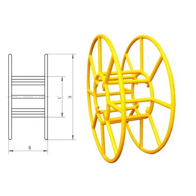 supports de bobine de fil 70Kg