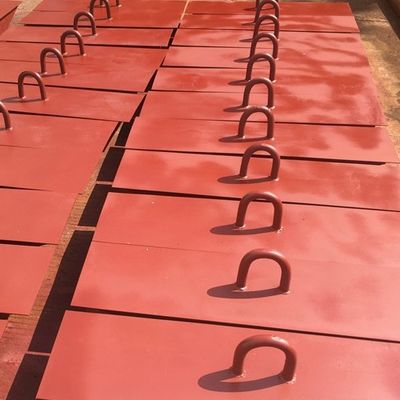 Ficelage des boulons d'ancrage en métal