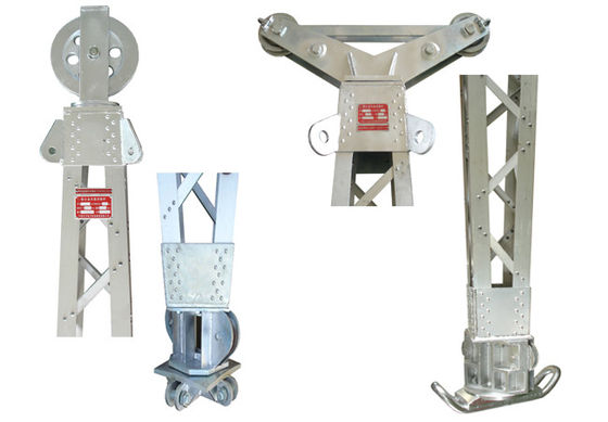 Alliage d'aluminium Gin Pole Tower Erection Tools électrique