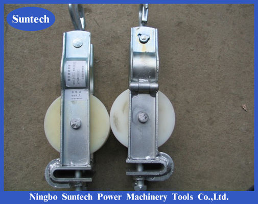 Ligne de transmission conducteur universel Stringing Pulley Block de style de crochet