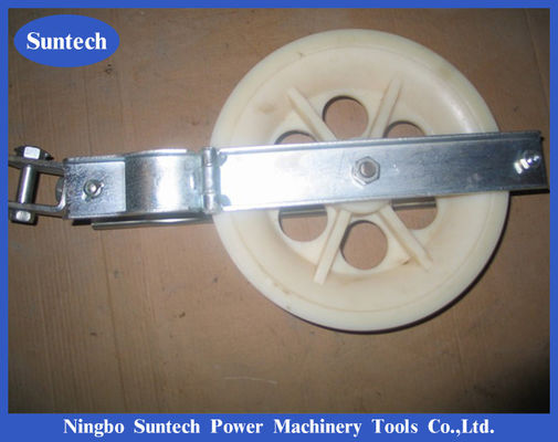 Conducteur en nylon simple Pulley Stringing Blocks de roue pour la ligne de transmission