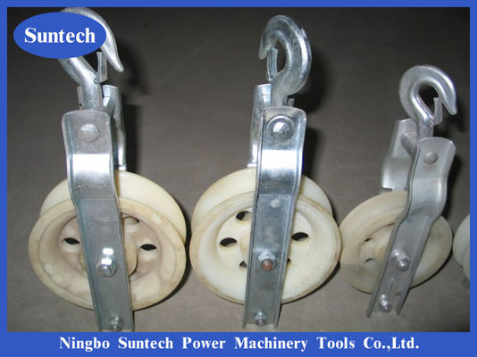 Ligne de transmission en nylon de 20KN MC conducteur Stringing Block Pulley