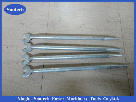 Clé ouverte d'échafaudage de construction pour serrer la clé pointue principale hexagonale ou carrée