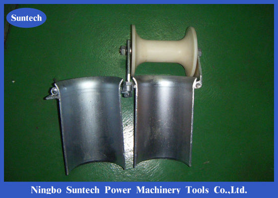 Rouleau de câble d'acier du souterrain 100mm de Bell Mounth avec le rouleau en nylon