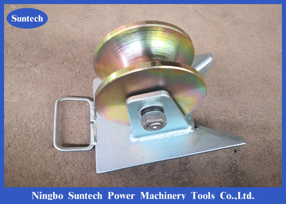 rouleau protecteur de trou d'homme du câble 9.8kg avec la roue en aluminium