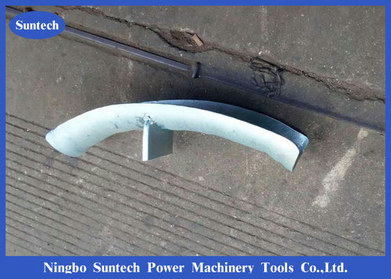 Garde en acier galvanisée For Single Roller de protection de câble de plat de courbure