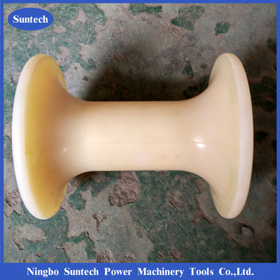 Rouleau de pose de câbles de roue de poulie en nylon durable personnalisé