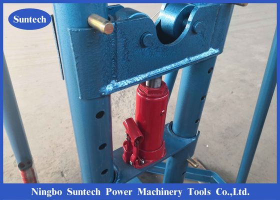 support électrique de traction hydraulique de rouleau de tambour de câble 10T avec des roues