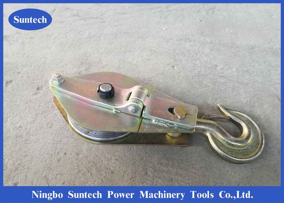 30kn conducteur Stringing Tools Steel levant la poulie de bloc d'attirail pour le levage