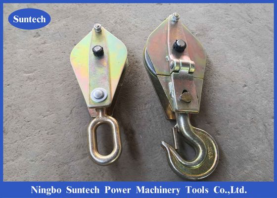30kn conducteur Stringing Tools Steel levant la poulie de bloc d'attirail pour le levage