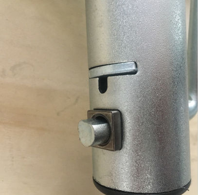 8" roue simple remorque Jack de 1500 livres 10" voyage avec la poignée latérale