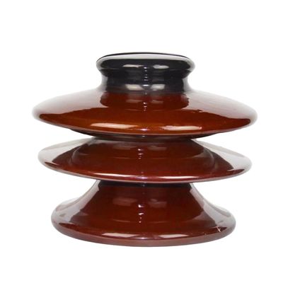 Ligne de transmission de Pin Type Insulator For Overhead de porcelaine de 11KN 33KV